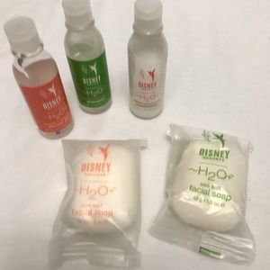 Disney Resorts H2O+ Shampoo, Conditioner, Bath Wash, Facial Soap and Bath Soap